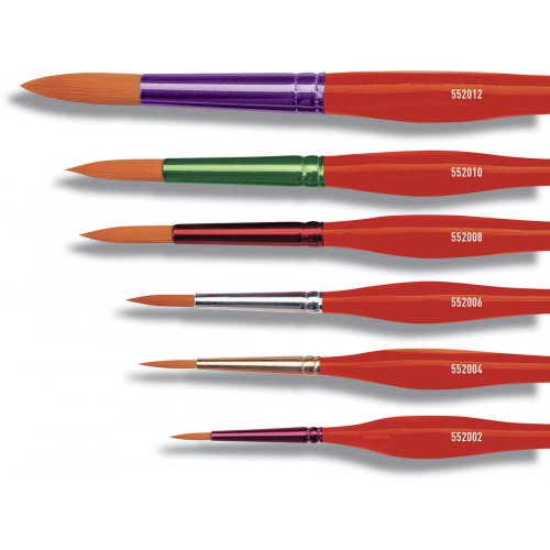 Štětec MUCKI Trigonomic plochý růžový velikost 4 - 5520_MUCKI_Trigonomic Pinsel.jpg