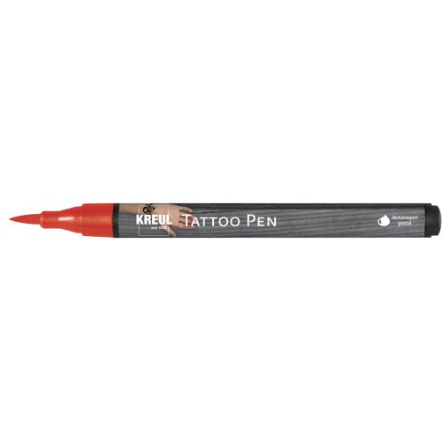 Tetovací fix KREUL Tattoo Pen ČERVENÝ