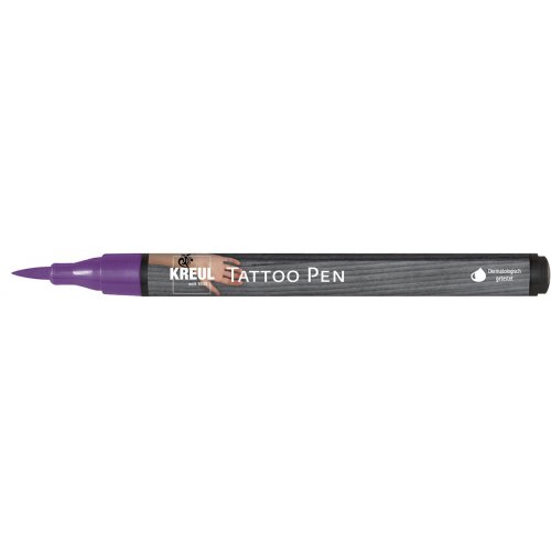 Tetovací fix KREUL Tattoo Pen FIALOVÝ