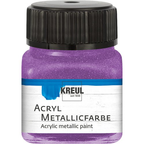 Akrylová barva metalická KREUL 20 ml lila