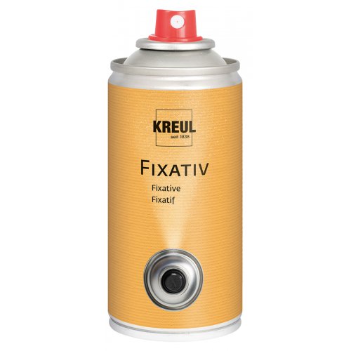 Fixativ malířský  lak KREUL Sprej 150 ml - křída, uhel, tužka, akvarel