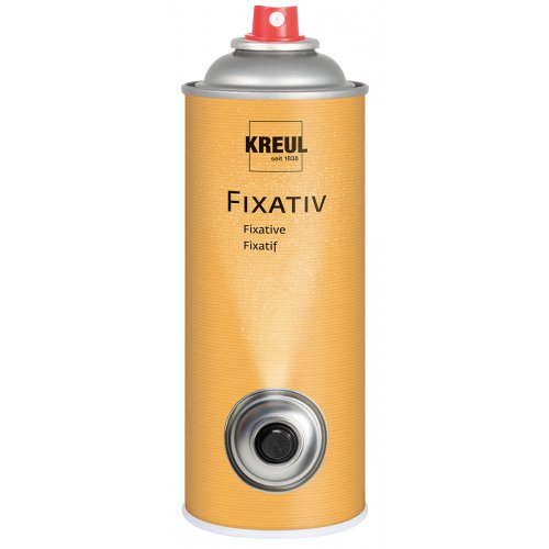 Fixativ malířský  lak KREUL Sprej 400 ml - křída, uhel, tužka, akvarel