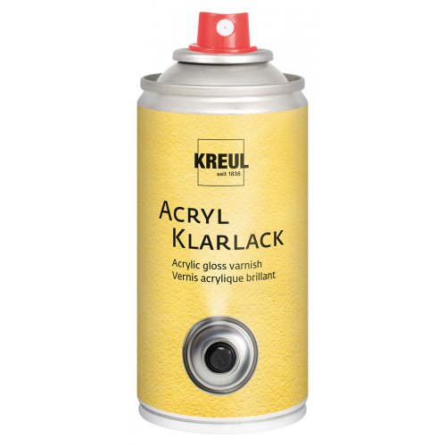 Lak akrylový lesklý KREUL 150 ml ve spreji - univerzální