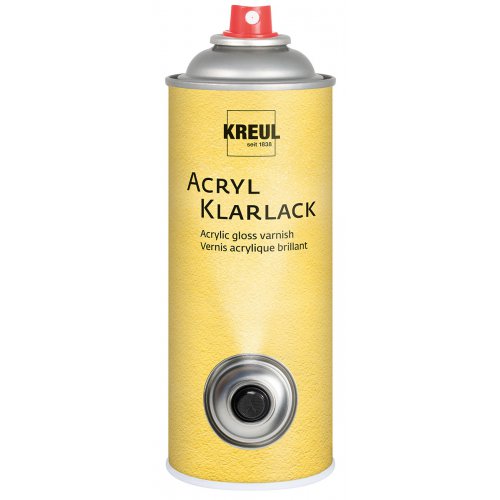 Lak akrylový lesklý KREUL 400 ml ve spreji - univerzální