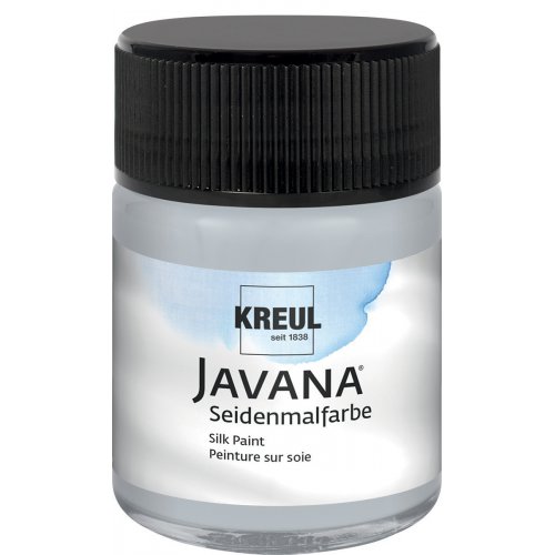 Barva na hedvábí JAVANA 50 ml stříbrnošedá