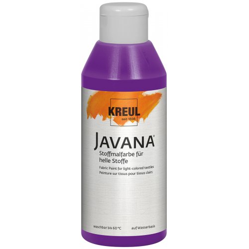 Barva na světlý textil JAVANA 250 ml FIALOVÁ