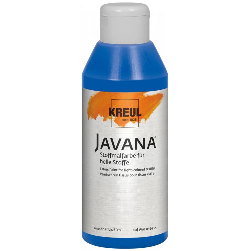 Barva na světlý textil JAVANA 250 ml KRÁLOVSKÁ MODRÁ