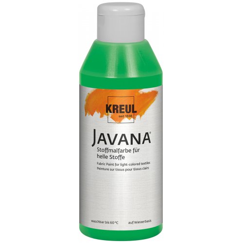 Barva na světlý textil JAVANA 250 ml ZELENÁ