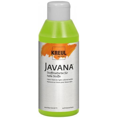 Barva na světlý textil JAVANA 250 ml MÁJOVÁ ZELENÁ