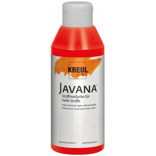 Barva na světlý textil JAVANA 250 ml ČERVENÁ