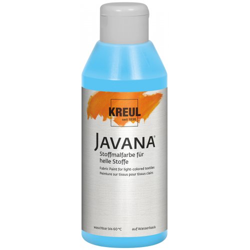 Barva na světlý textil JAVANA 250 ml SVĚTLÁ MODRÁ