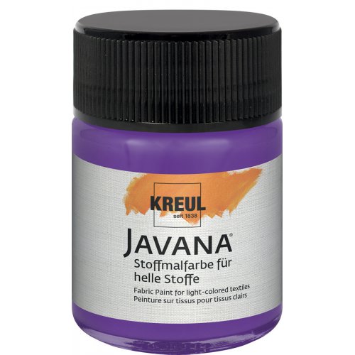 Barva na světlý textil JAVANA 50 ml FIALOVÁ