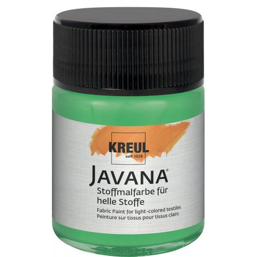 Barva na světlý textil JAVANA 50 ml ZELENÁ