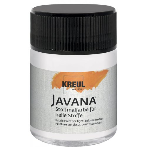 Barva na světlý textil JAVANA 50 ml BÍLÁ