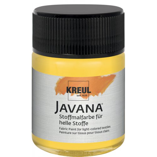 Barva na světlý textil JAVANA 50 ml ZLATOŽLUTÁ