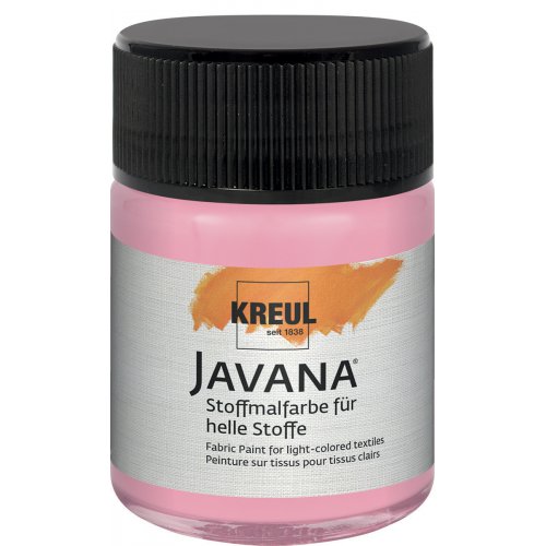 Barva na světlý textil JAVANA 50 ml FLUORESCENČNÍ RŮŽOVÁ