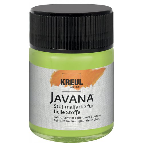 Barva na světlý textil JAVANA 50 ml FLUORESCENČNÍ ZELENÁ