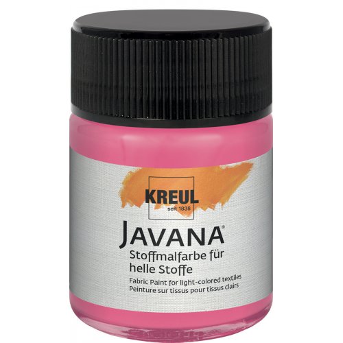 Barva na světlý textil JAVANA 50 ml RŮŽOVÁ