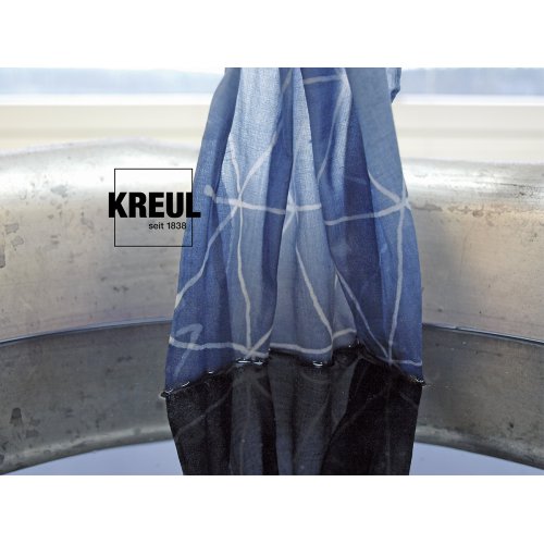 Batikovací barva JAVANA 70 g MODRÁ - 985_KREUL_Javana_Batik-Textilfarbe_blauer-Stoff.jpg