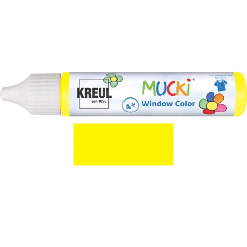 Barva na sklo MUCKI WINDOW COLOR 29 ml ŽLUTÁ