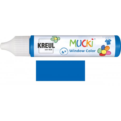 Barva na sklo MUCKI WINDOW COLOR 29 ml TMAVÁ MODRÁ