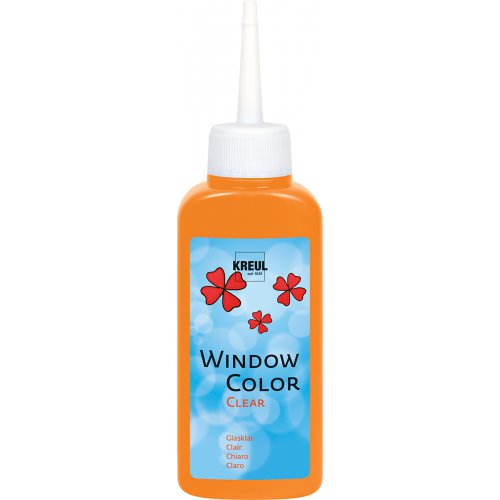 Barva na sklo WINDOW COLOR 80 ml transparentní oranžová