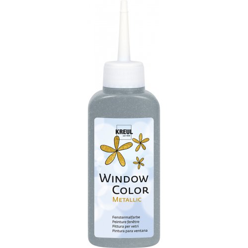 Barva na sklo WINDOW COLOR 80 ml STŘÍBRNÁ