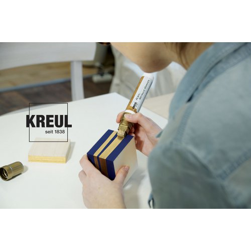 Akrylový marker metalický KREUL XXL stříbrný - 462 KREUL Acryl Metallic Marker Linie.jpg