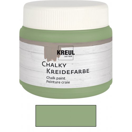 Křídová barva CHALKY PAINT 150 ml sametová olivová