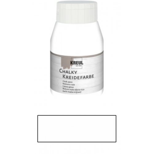 Křídová barva CHALKY PAINT 500 ml sněhově bílá