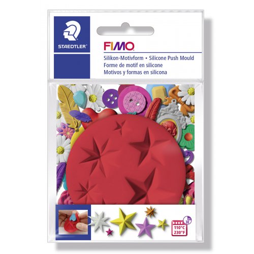 FIMO Silikonová vytlačovací forma - Hvězdy