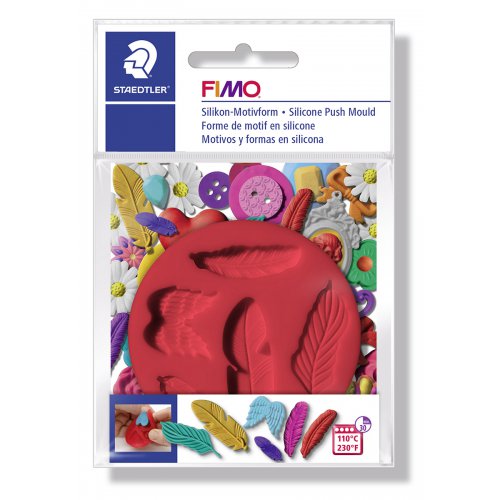 FIMO Silikonová vytlačovací forma - Peříčka