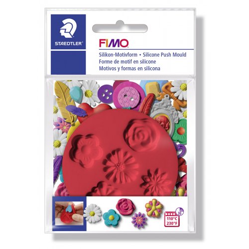 FIMO Silikonová vytlačovací forma - Květiny
