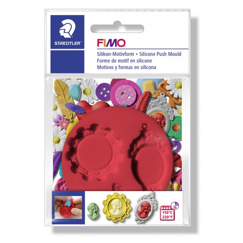 FIMO Silikonová vytlačovací forma - Kamej