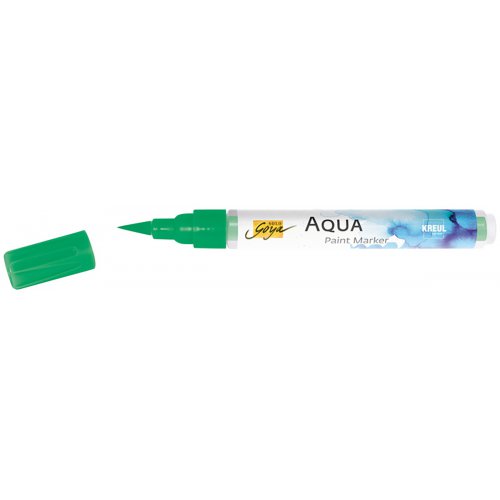 Aqua marker SOLO GOYA pernamentní zelená - CK18108_SOLO_GOYA_Aqua_Paint_Marker_open.jpg