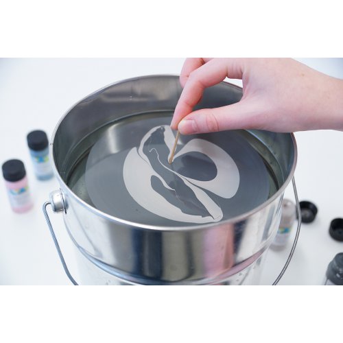 Mramorovací barva Magic Marble 20 ml MADEMOISELLE RŮŽOVÁ - 732_KREUL_Marmorierfarben_matt_Step 2_Noble Nougat.jpg