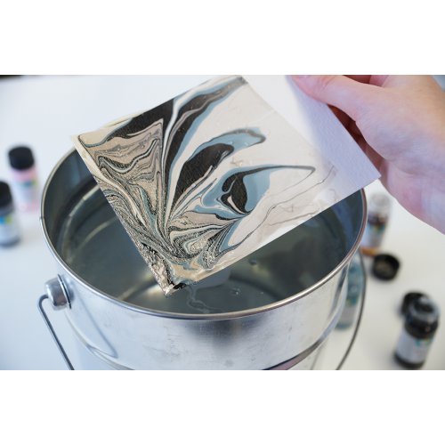 Mramorovací barva Magic Marble 20 ml PETROL - 73613_KREUL_Marmorierfarben_matt_Step 5.jpg