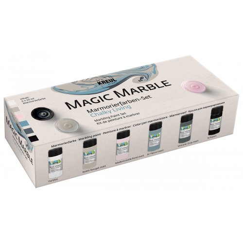 Sada Mramorovací barva Magic Marble Křídové barvy 6 x 20 ml