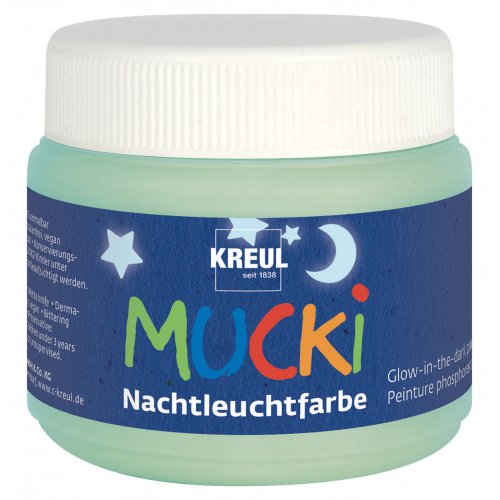 Svítící barva ve tmě MUCKI 150 ml