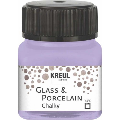 Barva na sklo a porcelán KREUL CHALKY 20 ml LEVANDULOVÁ