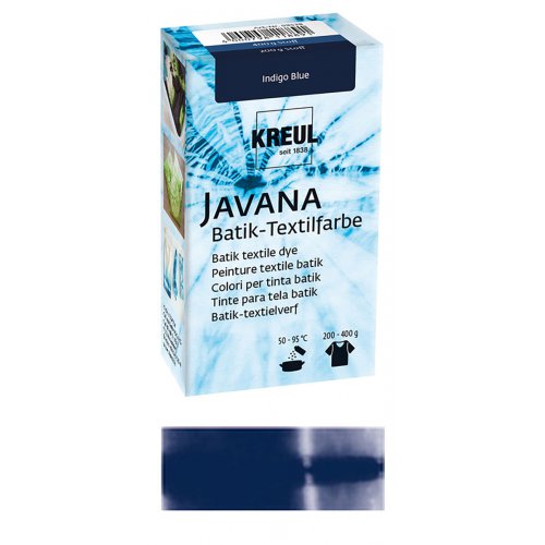 Batikovací barva JAVANA 70 g INDIGO MODRÁ