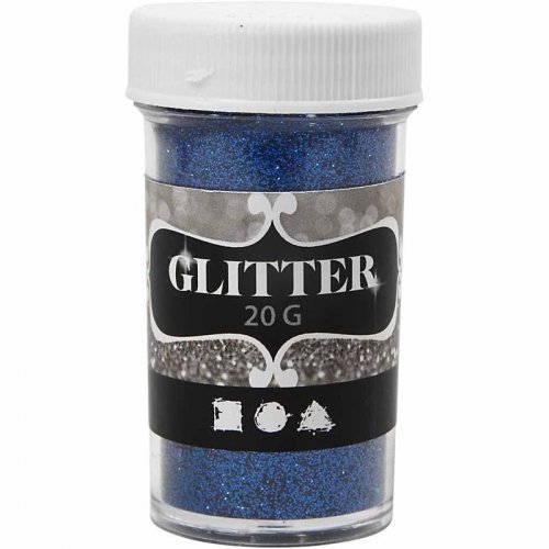 Glitter TŘPYTKY 20g MODRÁ