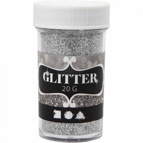 Glitter třpytky 20 g stříbrný - CC284281.jpg