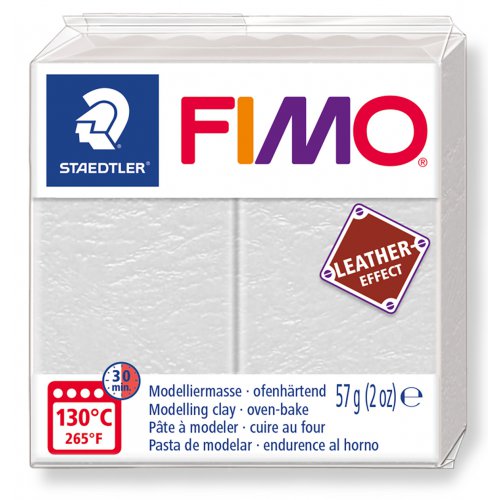 FIMO LEATHER efekt 57 g SLONOVINOVÁ