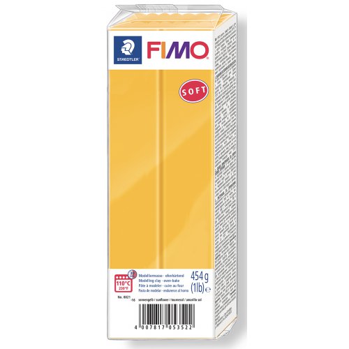 FIMO soft ŽLUTÁ 454 g blok