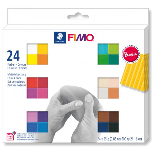 FIMO Soft sada 24 barev 25 g BASIC