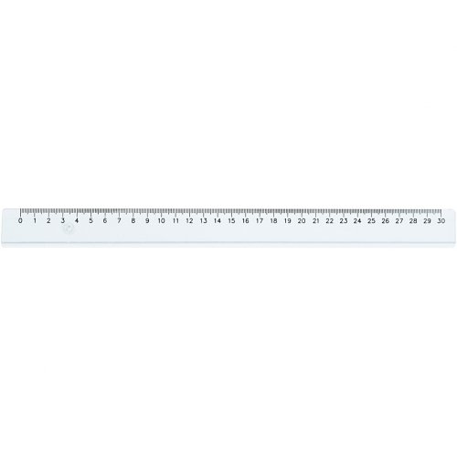 Pravítko plastové 30 cm - obrázek