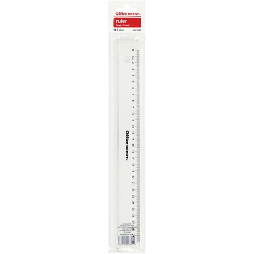 Pravítko plastové 30 cm - obrázek