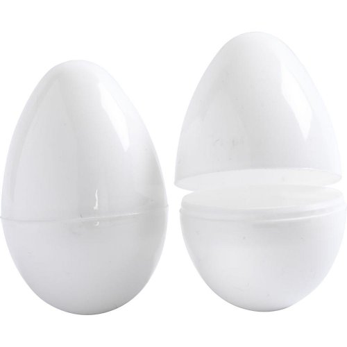 Otevírací vejce bílá