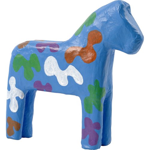KŮŇ papírmašé 24,5 cm - obrázek